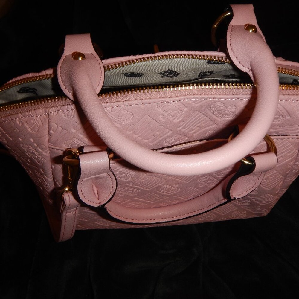 JUICY COUTURE PINK BEAUTIFUL HANDBAG CROSSBODY - Picture 11 of 16